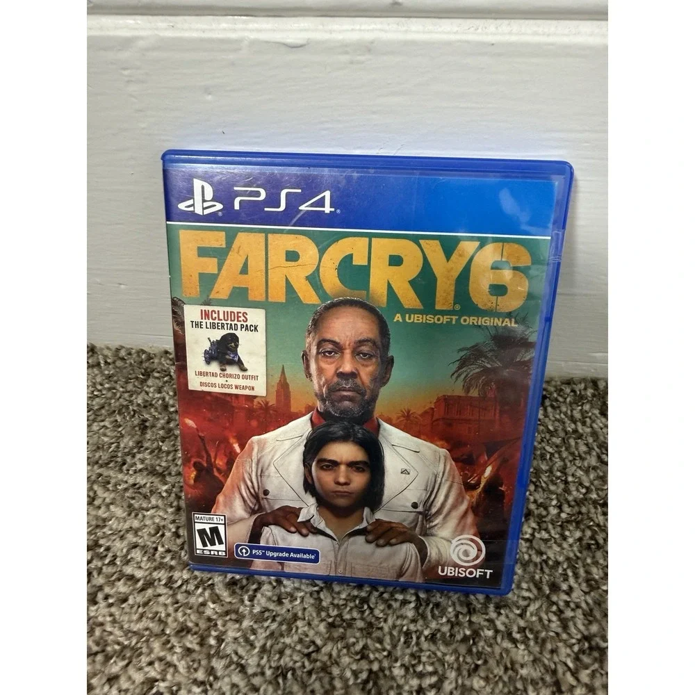Far Cry 6 (Sony PlayStation‎ 4 PS4, 2021) - Complete - CIB - Tested, Working